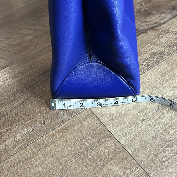 Santa Barbara Polo & Racquet Club Blue Leather bag/purse - Picture 14 of 15